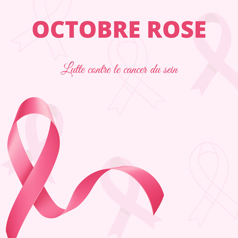 En octobre, unissons-nous contre le cancer du sein avec notre offre spéciale Octobre Rose !